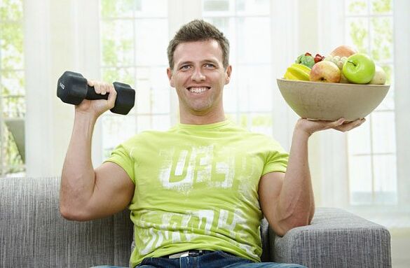 Az egészséges táplálkozás és a testmozgás a férfiak egészségének kulcsa! 
